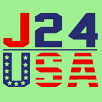 Men's Solar LS w/ USA Class Logo & J24 Line Drawing Design
