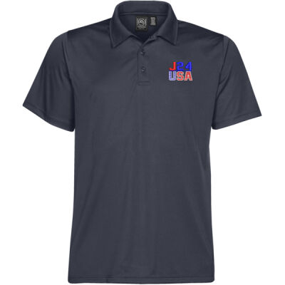 Men's Eclipse Pique Polo  w/ USA Class Logo Thumbnail